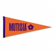 Wool Felt Pennant without Wood Pole - Heat Transfer | https://www.bestnamebadges.com