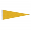 Semi-Stock Blank Felt Pennant without Pole | https://www.bestnamebadges.com
