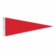 Semi-Stock Blank Felt Pennant without Pole | https://www.bestnamebadges.com