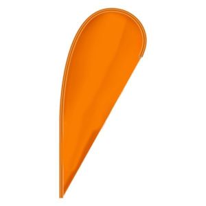 Custom Digital Printed Teardrop Flags 6.5' x 3' | https://www.bestnamebadges.com