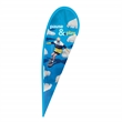 Custom Digital Printed Teardrop Flags 12' x 4' | https://www.bestnamebadges.com
