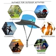Sun Protection Bucket Hat | https://www.bestnamebadges.com