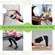 Fitness Resistance Stretch Loop Band Exercise Gym Workout | https://www.bestnamebadges.com