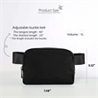Fanny Pack Crossbody Waist Bag Sling Belt Pouch Waterproof | https://www.bestnamebadges.com