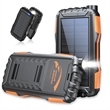 42800mAh Solar Power Bank Fast Charger Built-in Flashlight | https://www.bestnamebadges.com