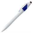 White Barrel European Ballpoint Pen w/ 3 Ink Colors & Stylus | https://www.bestnamebadges.com