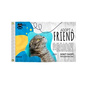 Custom Digital Print Flag 16