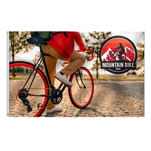 Custom Digital Print Flag 5' x 8' Canvas Poly | https://www.bestnamebadges.com