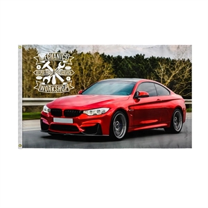 Custom Digital Print Flag 3' x 5' 2 Sided Poly | https://www.bestnamebadges.com