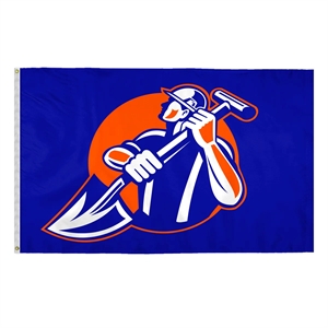 Custom Screen Sublimation Flag - 5' x 8' E-Poly | https://www.bestnamebadges.com