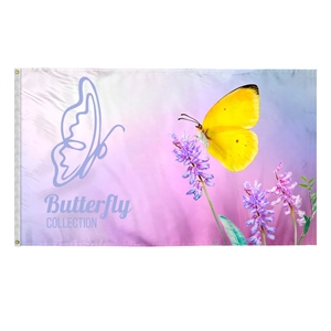 Custom Digital Print Flag 6' x 10' W-Poly | https://www.bestnamebadges.com