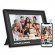 Smart Wifi Digital Photo Frame FHD Touch Screen 16G Cloud | https://www.bestnamebadges.com