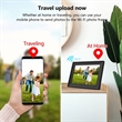 Smart Wifi Digital Photo Frame FHD Touch Screen 16G Cloud | https://www.bestnamebadges.com