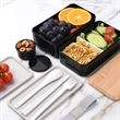 Bento Box Lunch Container Microwavable Food Storage Wood | https://www.bestnamebadges.com
