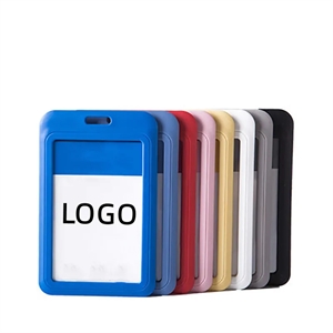 PP Multi-Color Badge Holder Worker Card