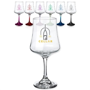 17 oz. Bolonia Wine Glasses | https://www.bestnamebadges.com