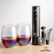 Swiss Force® Opener Set & Miami Stemless Wine | https://www.bestnamebadges.com