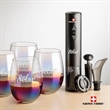 Swiss Force® Opener Set & Miami Stemless Wine | https://www.bestnamebadges.com