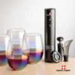 Swiss Force® Opener Set & Miami Stemless Wine | https://www.bestnamebadges.com