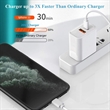 USB Type C 30W Fast Charging Dual Port Block Wall Plug Power | https://www.bestnamebadges.com