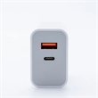 USB Type C 30W Fast Charging Dual Port Block Wall Plug Power | https://www.bestnamebadges.com