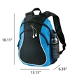 Retro Sports Backpack School Collegiate with Earphones Slot | https://www.bestnamebadges.com