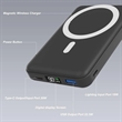 10000mAh Fast Magnetic Foldable Portable Wireless Charger | https://www.bestnamebadges.com