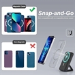 10000mAh Fast Magnetic Foldable Portable Wireless Charger | https://www.bestnamebadges.com