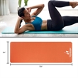 Extra Thick Exercise Yoga Mat with Easy-Cinch Yoga Mat Strap | https://www.bestnamebadges.com