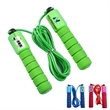Custom Muticolor Adjustable Electronic Counter Jump Rope | https://www.bestnamebadges.com