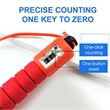 Custom Muticolor Adjustable Electronic Counter Jump Rope | https://www.bestnamebadges.com