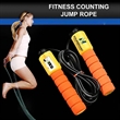 Custom Muticolor Adjustable Electronic Counter Jump Rope | https://www.bestnamebadges.com