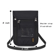 Multifunction RFID Travel Wallet Badge Passport Neck Pouch | https://www.bestnamebadges.com