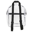 Unisex Stadium Approved Heavy Duty PVC Clear Mini Backpack | https://www.bestnamebadges.com