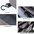 Unisex Portable Durable Foldable Hanging Travel Toiletry Bag | https://www.bestnamebadges.com