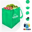 Custom Durable Large Capacity Reusable NonWoven Shopping Bag | https://www.bestnamebadges.com