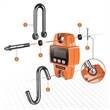 660LB Waterproof Handheld Mini Digital Hanging Crane Scale | https://www.bestnamebadges.com