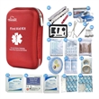 163 Piece Waterproof First Aid Kit | https://www.bestnamebadges.com