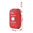 163 Piece Waterproof First Aid Kit | https://www.bestnamebadges.com