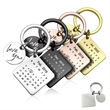 Creative Calendar Custom Pendant & Laser Carving Keychain | https://www.bestnamebadges.com