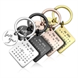 Creative Calendar Custom Pendant & Laser Carving Keychain | https://www.bestnamebadges.com