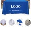 MOQ 1 8ft Table Cover | https://www.bestnamebadges.com