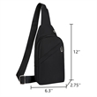 Crossbody Sling Backpack | https://www.bestnamebadges.com