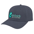 Flexfit 110® Ribbed Tri-Blend Full Fabric Cap | https://www.bestnamebadges.com