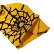 Knitted Beanie W/ Spider Web Design | https://www.bestnamebadges.com