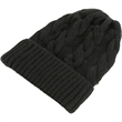 Premium Cable Knit Cuffed Beanie | https://www.bestnamebadges.com