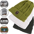 Premium Braided Knit Cuffed Beanie | https://www.bestnamebadges.com