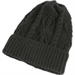 Premium Braided Knit Cuffed Beanie | https://www.bestnamebadges.com