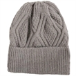 Premium Braided Knitted Cuffed Woolen Beanie | https://www.bestnamebadges.com