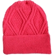 Premium Braided Knitted Cuffed Woolen Beanie | https://www.bestnamebadges.com